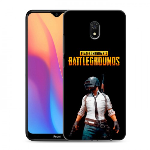 Дизайнерский пластиковый чехол для Xiaomi RedMi 8A PUGB ПАГБ