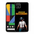 Дизайнерский пластиковый чехол для Google Pixel 4 PUGB ПАГБ