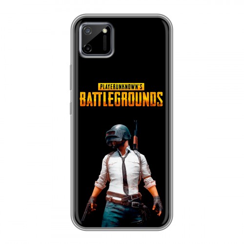Дизайнерский силиконовый чехол для Realme C11 PUGB ПАГБ