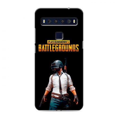 Дизайнерский пластиковый чехол для TCL 10L PUGB ПАГБ