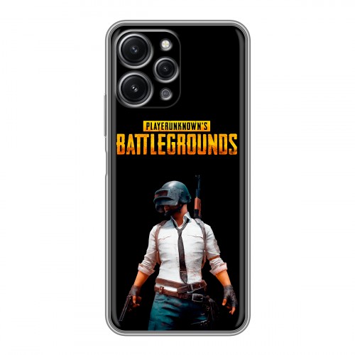 Дизайнерский пластиковый чехол для Xiaomi RedMi 12 PUGB ПАГБ