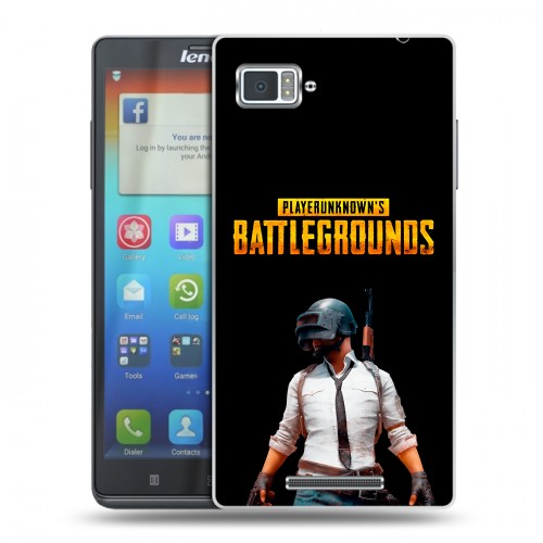 Дизайнерский пластиковый чехол для Lenovo Vibe Z PUGB ПАГБ