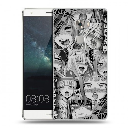 Дизайнерский пластиковый чехол для Huawei Mate S Ahegao Ахегао Аниме