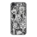 Дизайнерский силиконовый чехол для Iphone 7 Ahegao Ахегао Аниме