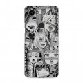Дизайнерский пластиковый чехол для Google Pixel 3a Ahegao Ахегао Аниме