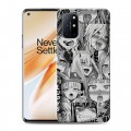 Дизайнерский пластиковый чехол для OnePlus 8T Ahegao Ахегао Аниме