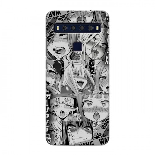 Дизайнерский пластиковый чехол для TCL 10L Ahegao Ахегао Аниме