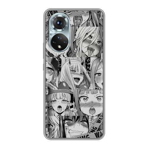 Дизайнерский силиконовый чехол для Huawei Honor 50 Ahegao Ахегао Аниме