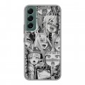 Дизайнерский силиконовый чехол для Samsung Galaxy S22 Ahegao Ахегао Аниме