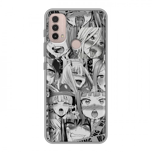 Дизайнерский силиконовый чехол для Lenovo K14 Plus Ahegao Ахегао Аниме