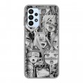 Дизайнерский силиконовый чехол для Samsung Galaxy A23 Ahegao Ахегао Аниме