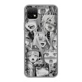 Дизайнерский силиконовый чехол для Wiko T3 Ahegao Ахегао Аниме