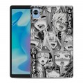 Дизайнерский силиконовый чехол для Realme Pad Mini Ahegao Ахегао Аниме