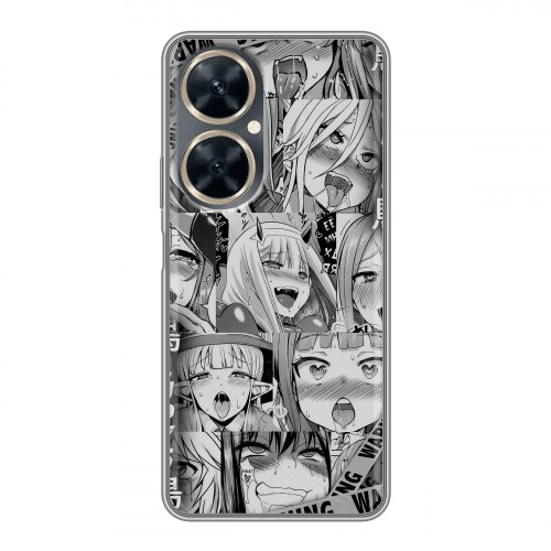 Дизайнерский силиконовый чехол для Huawei Nova 11i Ahegao Ахегао Аниме