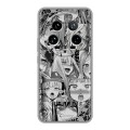 Дизайнерский силиконовый чехол для Xiaomi 14 Ultra Ahegao Ахегао Аниме