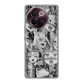 Дизайнерский силиконовый чехол для Vivo V30e Ahegao Ахегао Аниме
