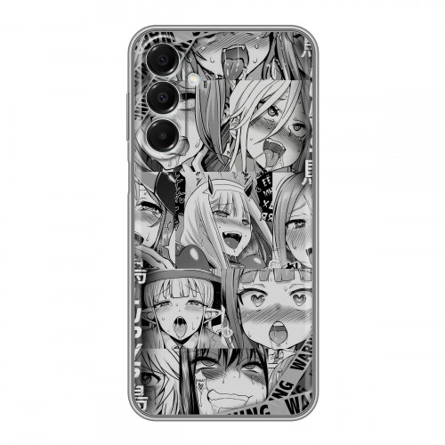 Дизайнерский силиконовый чехол для Samsung Galaxy A16 Ahegao Ахегао Аниме