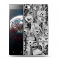 Дизайнерский пластиковый чехол для Lenovo Vibe X2 Ahegao Ахегао Аниме