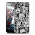 Дизайнерский силиконовый чехол для Lenovo S580 Ideaphone Ahegao Ахегао Аниме