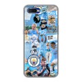 Дизайнерский силиконовый чехол для OPPO RX17 Neo Man City Манчестер Сити