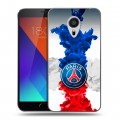Дизайнерский пластиковый чехол для Meizu MX5 PSG ПСЖ