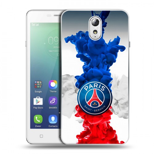 Дизайнерский силиконовый чехол для Lenovo Vibe P1m PSG ПСЖ