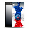 Дизайнерский пластиковый чехол для Sony Xperia E5 PSG ПСЖ