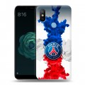 Дизайнерский силиконовый чехол для Xiaomi Mi A2 PSG ПСЖ