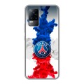 Дизайнерский силиконовый чехол для Vivo V21e PSG ПСЖ