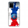 Дизайнерский силиконовый чехол для Vivo Y33s PSG ПСЖ