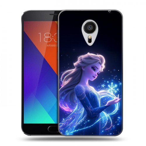 Дизайнерский пластиковый чехол для Meizu MX5 Холодное сердце Frozen