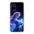 Дизайнерский силиконовый с усиленными углами чехол для OPPO A55 Холодное сердце Frozen