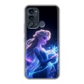 Дизайнерский силиконовый чехол для Itel Vision 3 Холодное сердце Frozen