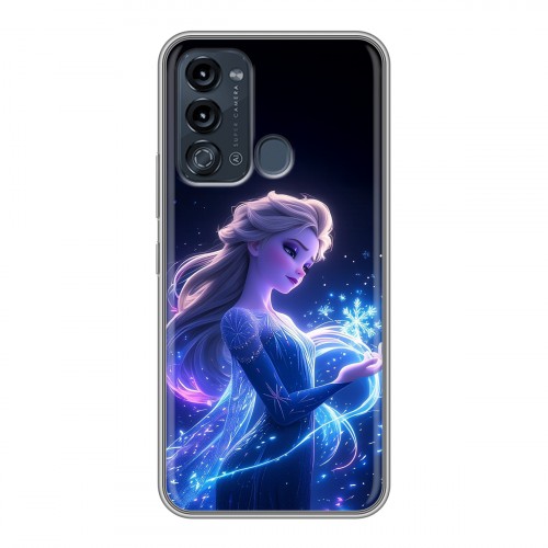Дизайнерский силиконовый чехол для Itel Vision 3 Холодное сердце Frozen