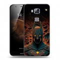 Дизайнерский пластиковый чехол для Huawei G8 Batman Бэтмен