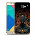 Дизайнерский силиконовый чехол для Samsung Galaxy A9 Batman Бэтмен
