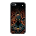 Дизайнерский силиконовый чехол для Iphone 7 Batman Бэтмен