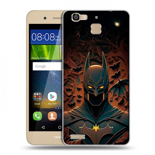 Дизайнерский пластиковый чехол для Huawei GR3 Batman Бэтмен