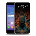 Дизайнерский пластиковый чехол для Huawei Y3 (2017) Batman Бэтмен