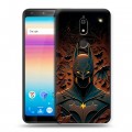 Дизайнерский силиконовый чехол для BQ Space X Batman Бэтмен