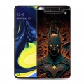 Дизайнерский пластиковый чехол для Samsung Galaxy A80 Batman Бэтмен