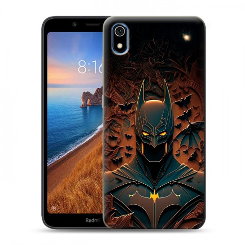 Дизайнерский пластиковый чехол для Xiaomi RedMi 7A Batman Бэтмен