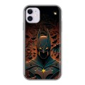 Дизайнерский силиконовый чехол для Iphone 11 Batman Бэтмен