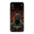 Дизайнерский силиконовый с усиленными углами чехол для Xiaomi RedMi 9A Batman Бэтмен