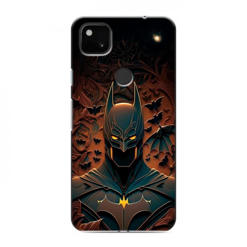 Дизайнерский пластиковый чехол для Google Pixel 4a Batman Бэтмен