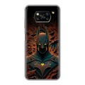 Дизайнерский пластиковый чехол для Xiaomi Poco X3 Batman Бэтмен