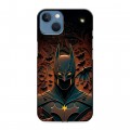Дизайнерский силиконовый чехол для Iphone 13 Batman Бэтмен