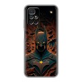 Дизайнерский силиконовый с усиленными углами чехол для Xiaomi Redmi 10 Batman Бэтмен