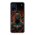 Дизайнерский силиконовый с усиленными углами чехол для OPPO A55 Batman Бэтмен