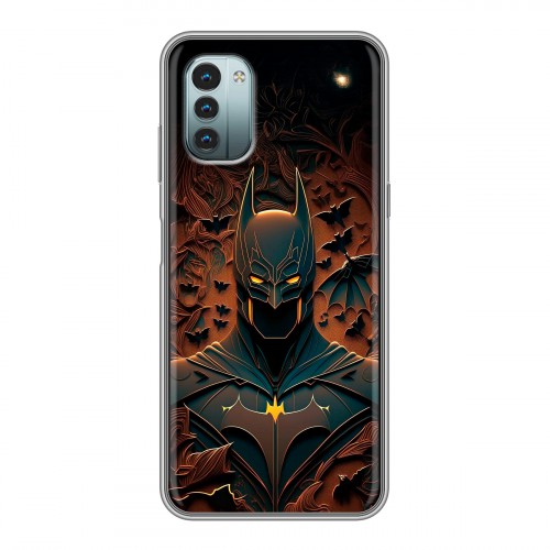 Дизайнерский силиконовый чехол для Nokia G11 Batman Бэтмен